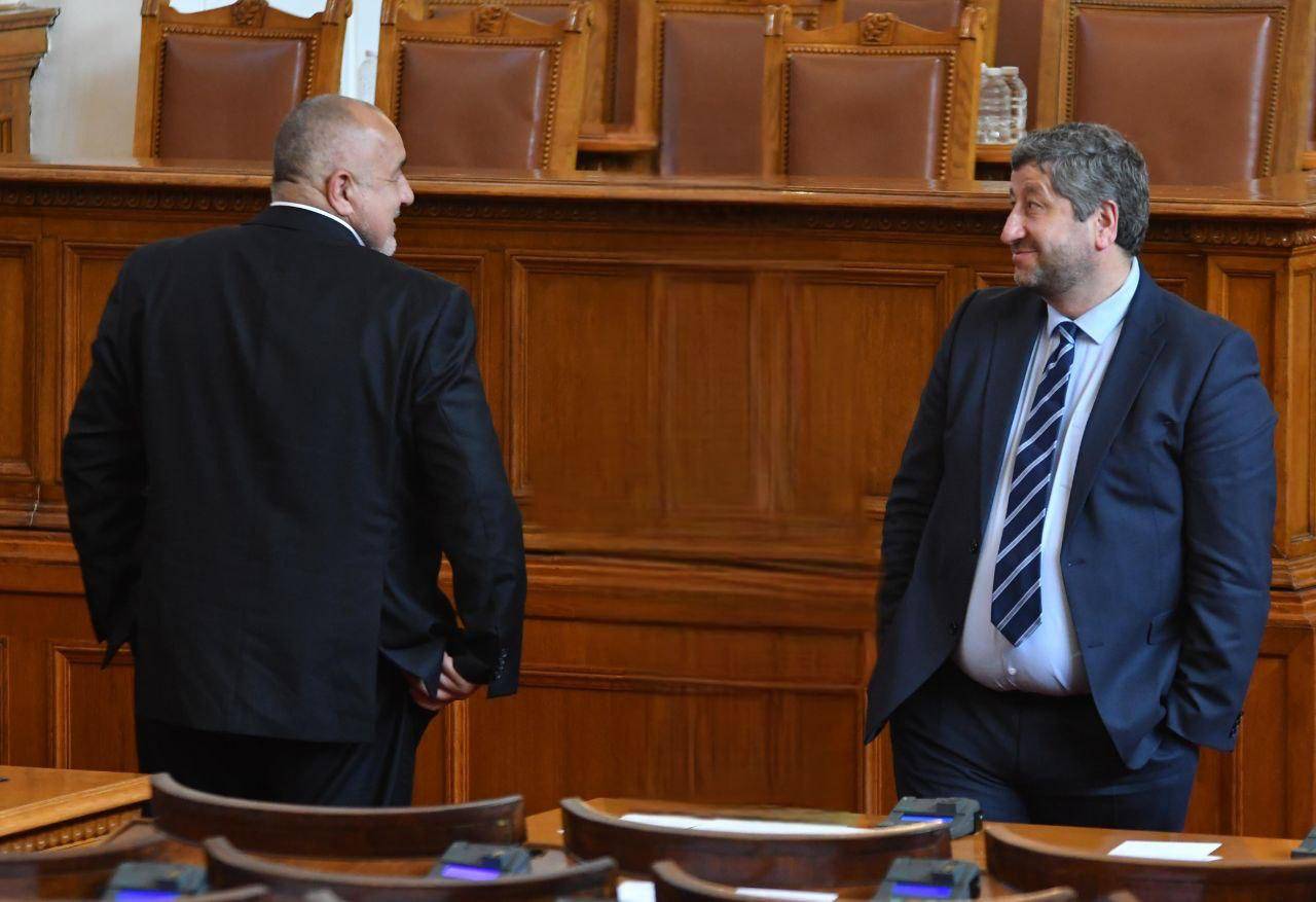  Бойко Борисов и Христо Иванов 